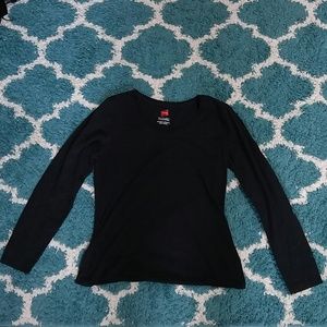 Black long sleeve t shirt